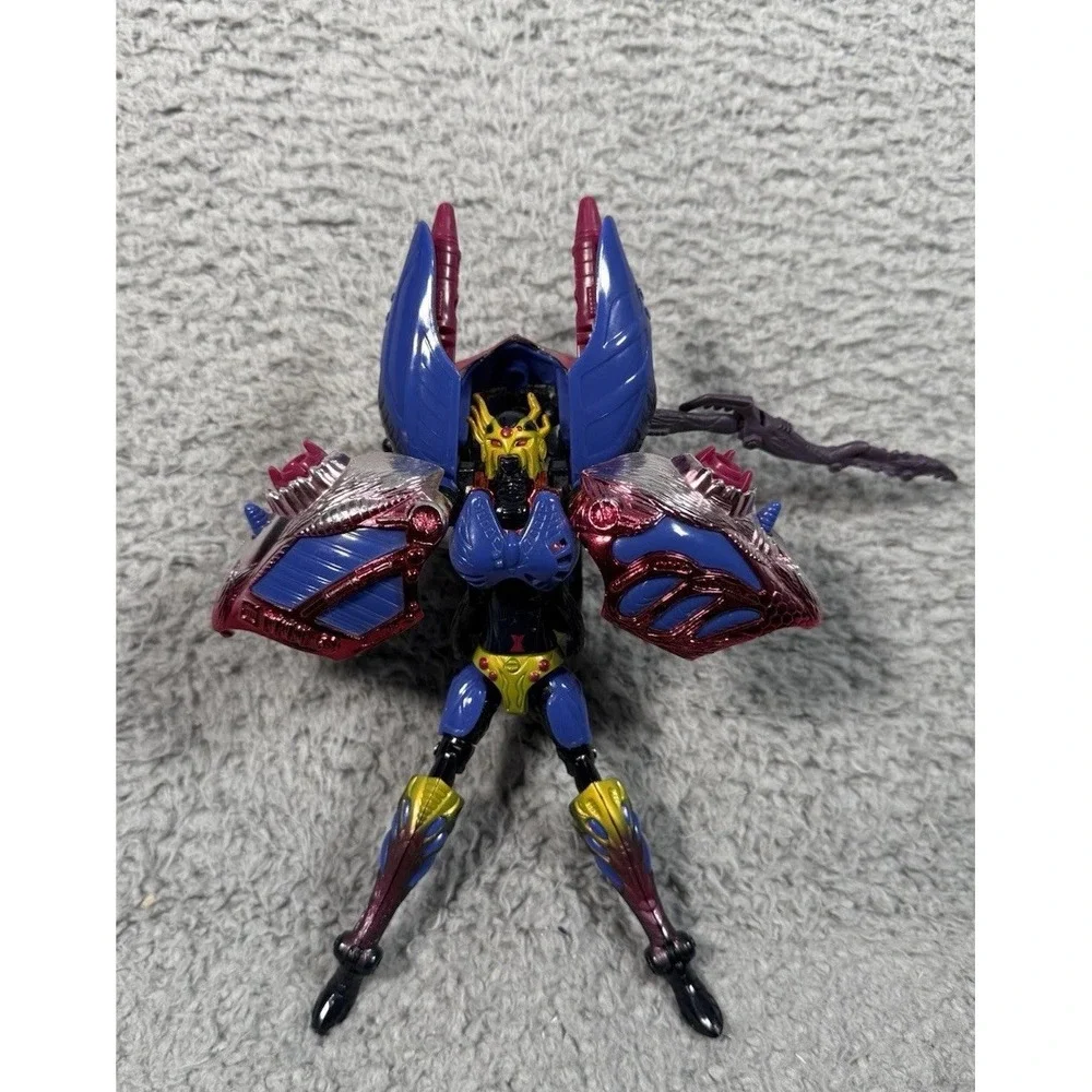 1998 Transformers Beast Wars Transmetals Blackarachnia Tranforming Spider Figure